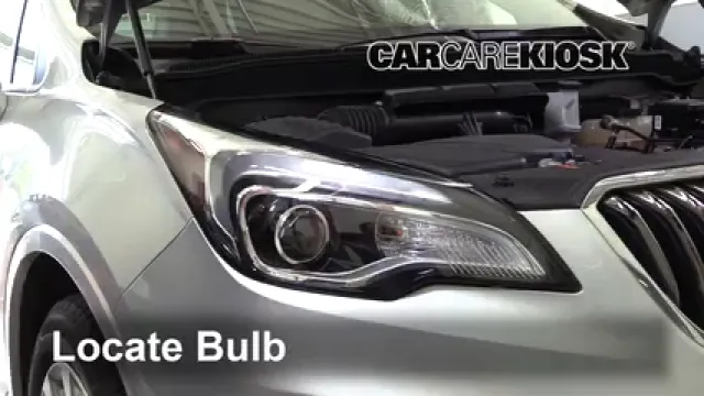 2017 Buick Envision Essence 2.5L 4 Cyl. FlexFuel Éclairage Feux de route (remplacer l'ampoule)